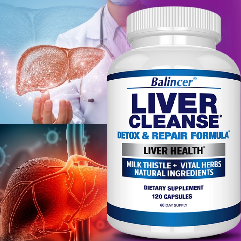 Milk Thistle Silymarin - Liver Cleanse Detox & Repair Fatty