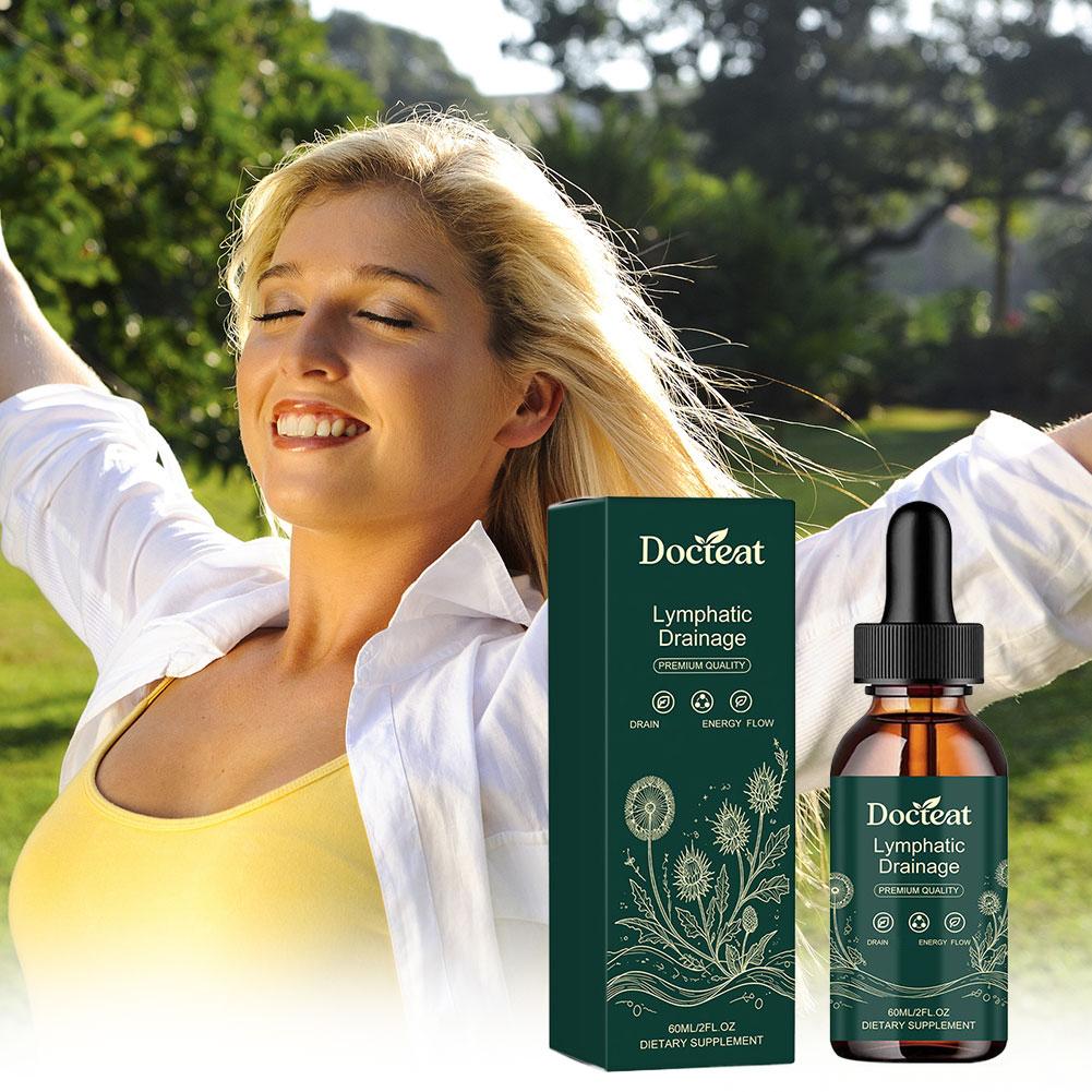 Herbal And Wellness - 60ml Docteat Lymphatic Drainage Herbal Drops,