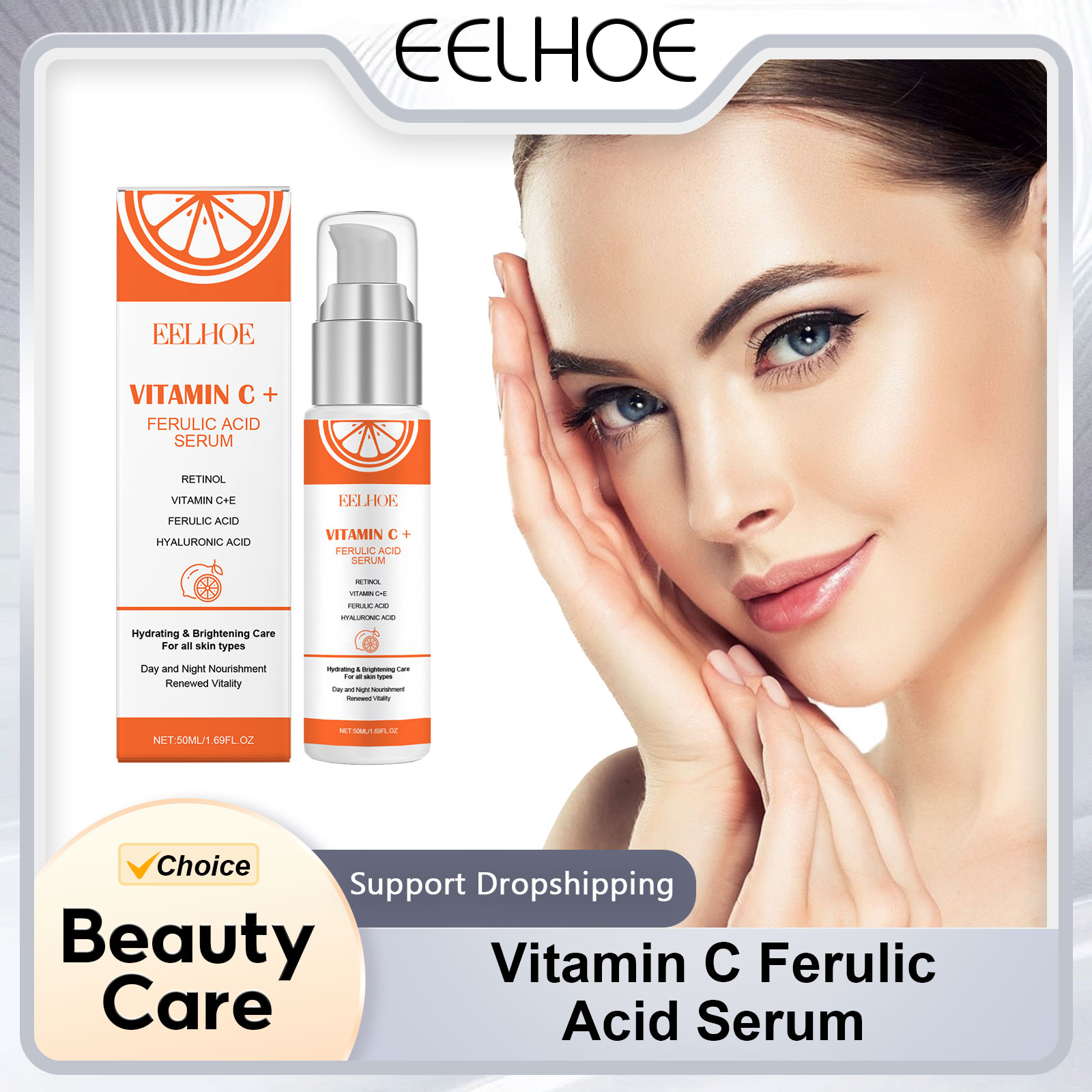 Milk Thistle Silymarin - EELHOE Vitamin C E Ferulic Acid