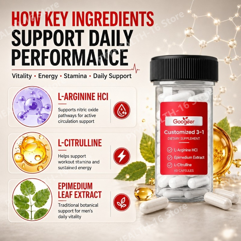 L-Arginine HCl with L-Citrulli - Herbal And Wellness ulasan dan harga