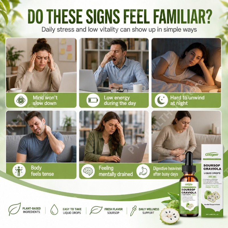 Soursop Graviola Leaf and Frui - Herbal Wellness Drops ulasan dan harga