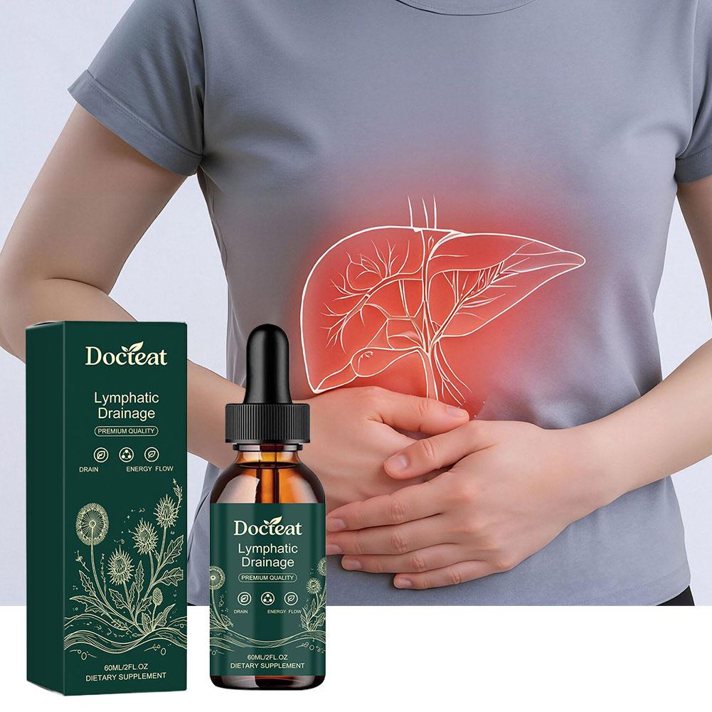 60ml Docteat Lymphatic Drainag - Herbal And Wellness ulasan dan harga