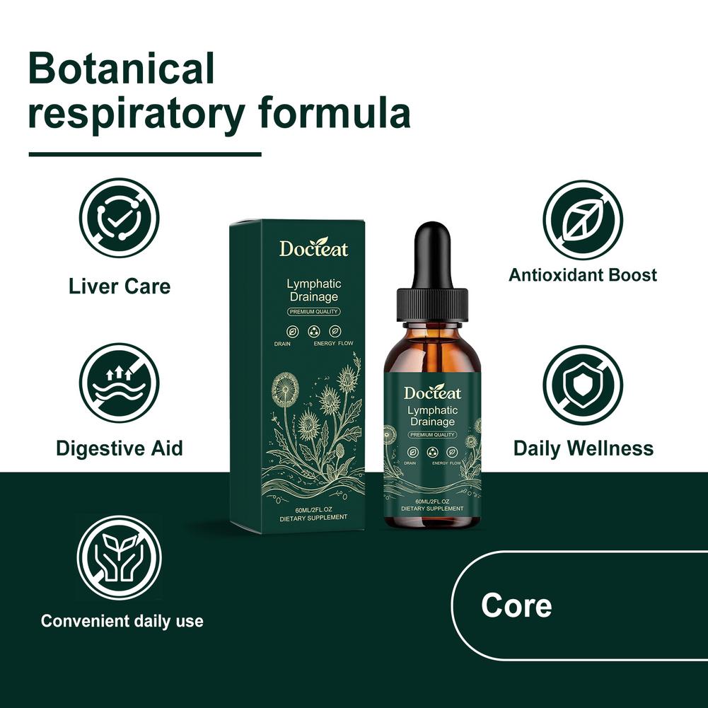 60ml Docteat Lymphatic Drainag - Herbal And Wellness ulasan dan harga