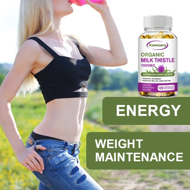 Milk Thistle Capsules 1000 Mg  - Milk Thistle Silymarin ulasan dan harga