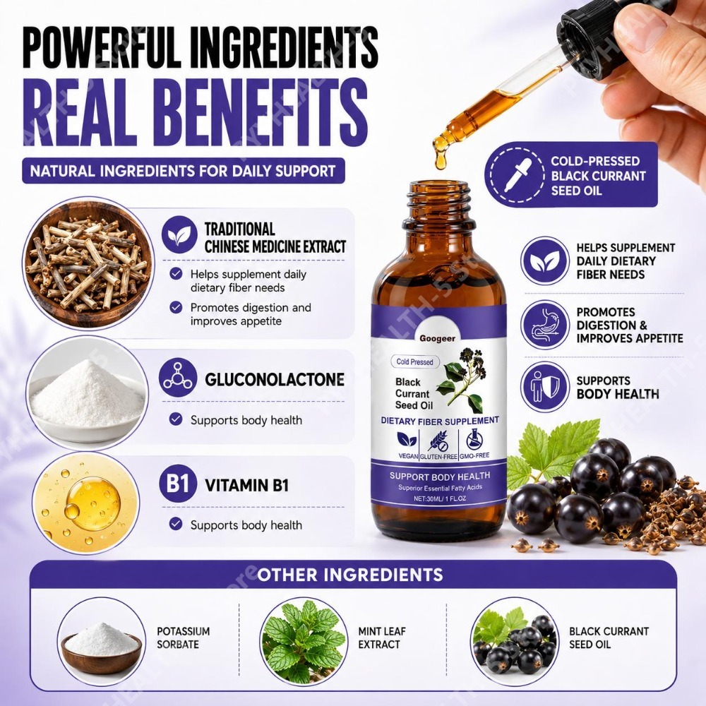 Black Currant Seed Oil Drops 3 - Wellness Herbal Medicine ulasan dan harga