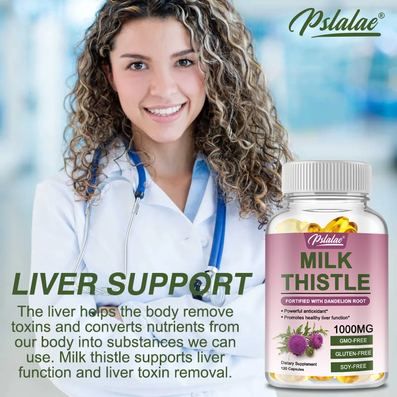 Natural Milk Thistle Supplemen - Milk Thistle Silymarin ulasan dan harga