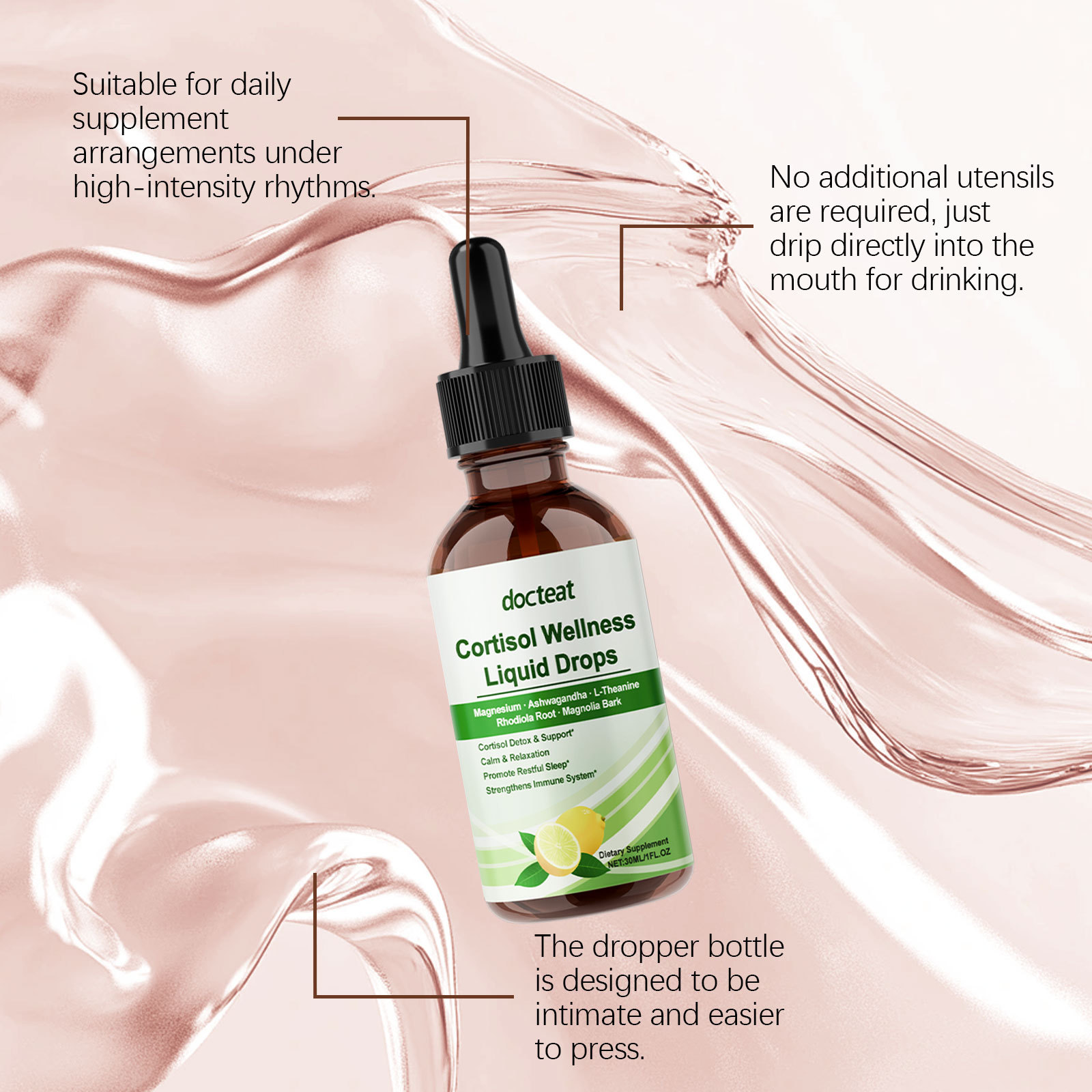 Women Cortisol Wellness Drops  - Herbal Wellness Drops ulasan dan harga