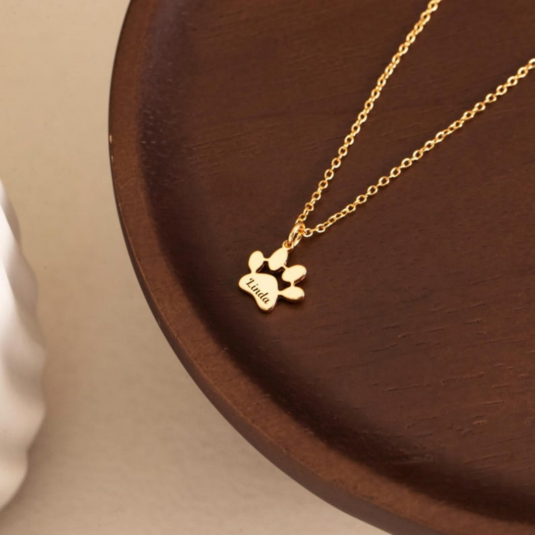 Custom Name Necklace Personali - Cat Claw Bark ulasan dan harga