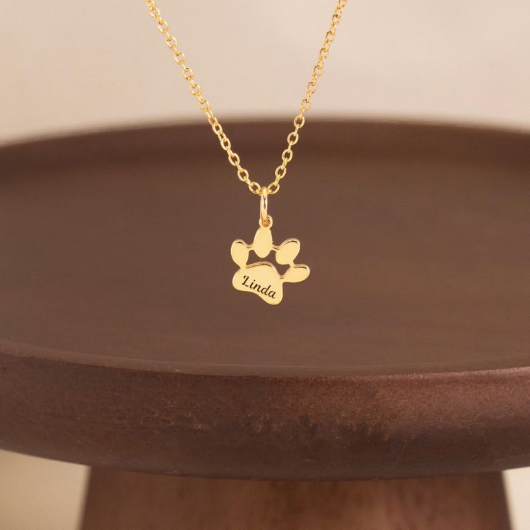 Custom Name Necklace Personali - Cat Claw Bark ulasan dan harga
