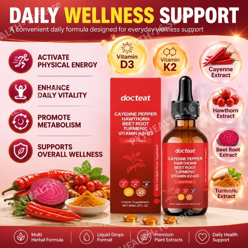Docteat Vitamin K2+D3 Liquid D - Herbal Wellness Drops ulasan dan harga
