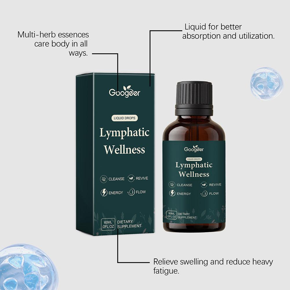 60ml Herbal Lymphatic Wellness - Herbal Wellness Drops ulasan dan harga